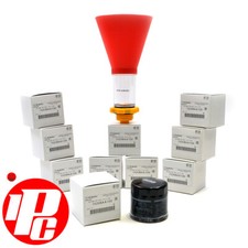 10x Genuine JDM Black Oil