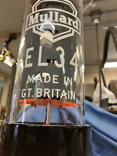 Monster Mullard EL34 Electron Tube -Lighted Display- McIntosh 275 Marantz 5 8b 9