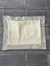  Gingerlily Decorative Silk Oxford Glamour Boudoir Pillowcase 30 x 40 cm Ivory