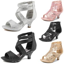 Girls Pumps Ankle Straps Low