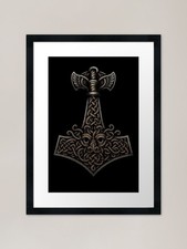 Mjolnir Thor's hammer, Norse