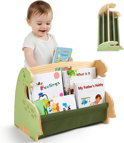 Toddler bookshelf double sided - bookshelf, double-sided