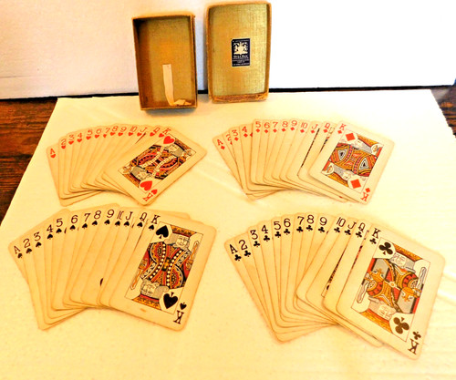 Vintage rue playing - rue,