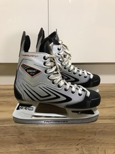 CCM 2.0 Exo-Skel NHL Mens UK 9 Ice Hockey Skates Black Silver EU 43