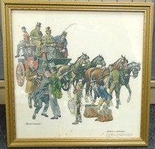 FRAMED PRINT " Nicholas Nickleby " By Ronald Embleton