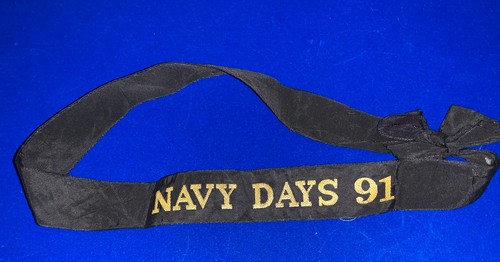 Royal navy cap tally - navy,