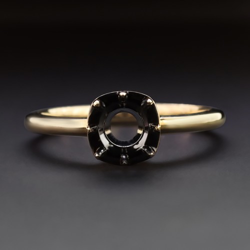 Antique style engagement ring - antique,