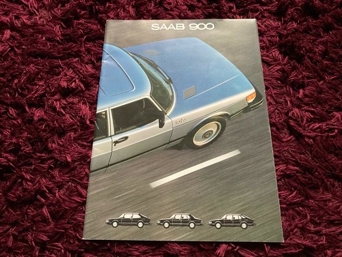 Saab 900 brochure - saab, rare