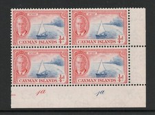 Cayman islands 1950 in - ¼d,