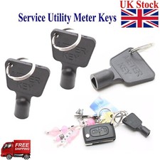 Gas and Electric Meter Utility Service Key Box Cupboard Cabinet Triangle Key DIY