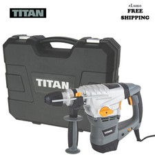 Titan TTB278SDS 6.3Kg Corded SDS Plus Drill 1500 8J 230-240V Hammer Chisel New|