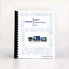 Lowrance Elite Ti2 Manual for