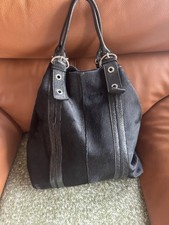 Via Repubblica Suede Medium Tote Shoulder Bag - Russel & Bromley Makers - CB25