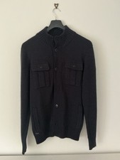 Cardigan Jacket Navy Mens Size M