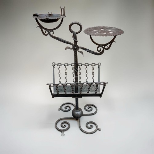 Vintage wrought iron smoking - vintage,