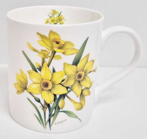 Daffodils mug bone china - china, 400ml