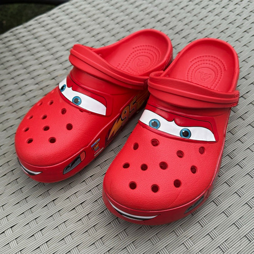 Lightning mcqueen crocs cars - lightning,