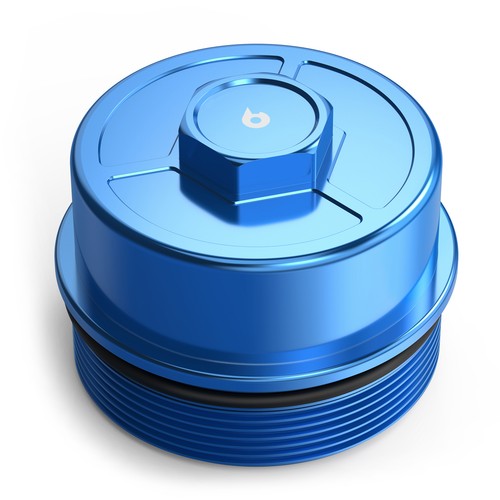 Oil filter housing cap for - housing,