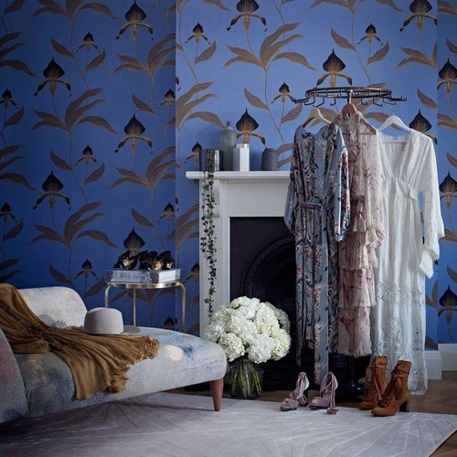 Cole sons orchid wallpaper - &,
