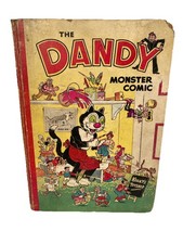 The Dandy Monster Comic book 1952 D.C Thompson & Co Ltd Vintage No Inscriptions