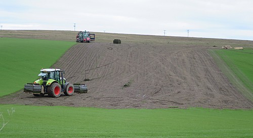 Photo 6x4 harvesting the turf - 6x4,