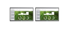 2 X DELL P2717H 27" IPS LED