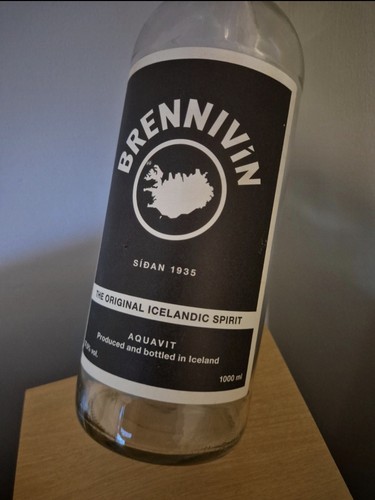 Brennivin icelandic drink - brennivin,