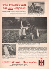 IH INTERNATIONAL HARVESTER TRACTOR Advertisement 1 Original Page 1960 B-414 B450