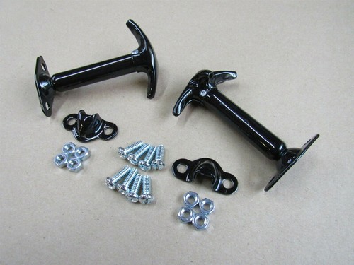 Black hood catch - latch, kit