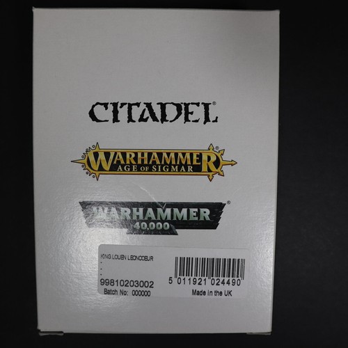 Games workshop warhammer - workshop, king