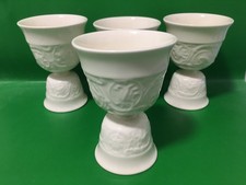 Rare set of 4 Wedgwood Bone