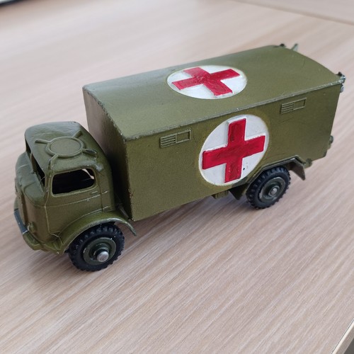 Dinky toy military ambulance - toy,