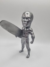 Marvel 'Silver Surfer' Handmade & Painted. By Clay Fan. Not Plastic Cell