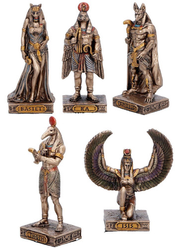 Egyptian gods goddesses mini - gods,