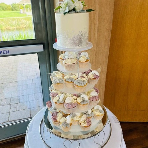 Multi tier acrylic round - tier,