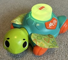Fisher Price Linkimals Sit To Crawl Sea Turtle Baby Toy with Sounds and Lights
