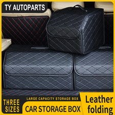 Leather Trunk Cargo Organizer