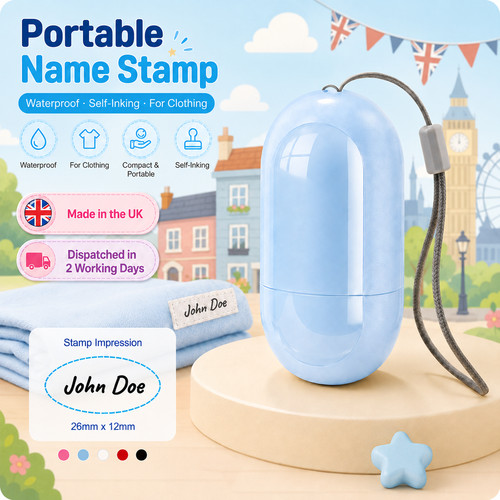Made custom name stamp - made,,