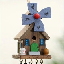 Wooden House Wind Chime –