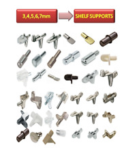 Strong Shelf Supports Pegs Pins Plug Stud 3,4,5,6,7mm Kitchen Cupboard Cabinet 