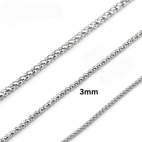 Stainless steel popcorn - stainless,
