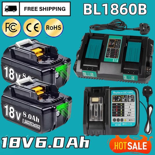 0ah for makita - 6.0ah, 18v