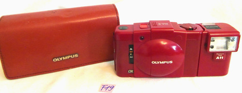 Olympus xa3 red 35mm camera - 35mm,