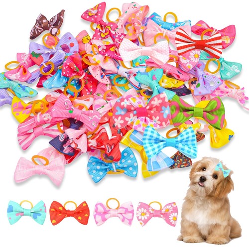 Dog hair bows - hair, bows,50pcs