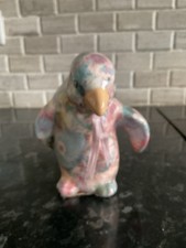 Global Studios. Cornwall. Ceramic Decoupage Penguin