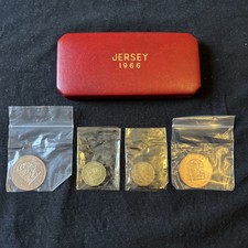Jersey 1966 Coin Set Rare