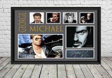 George Michael Signed Photo