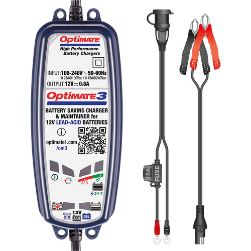 Optimate battery charger 12v - optimate,