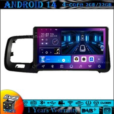 9"Android 14 Head Unit Carplay DAB GPS SATNavi Radio For Volvo S60 V60 2011-2013