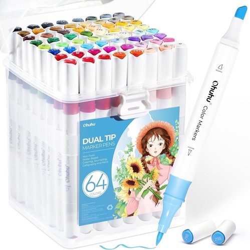 Ohuhu colour water based - 64, water-based